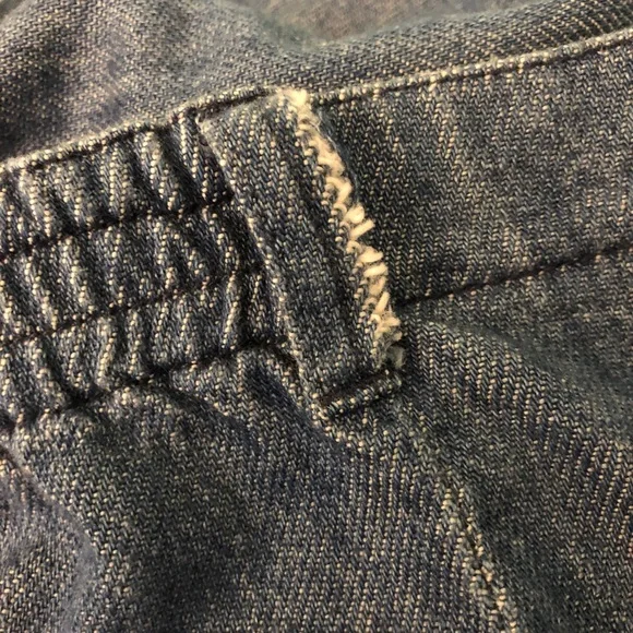 Denim Chambray Pants - Picture 7 of 9